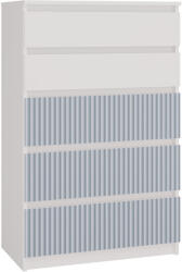  Comodă Malwa M5 ARTESO BLUE Albastră Comoda