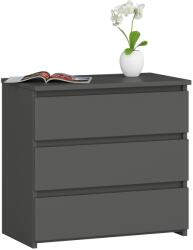  Comodă Cl3 3sz Clp Pk Grafit Gri Comoda