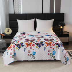  Cuvertura de pat FLUTURE COLORAT alb Dimensiune: 220 x 240 cm