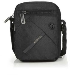 Gabol fekete textil válltáska twist eco 543801001