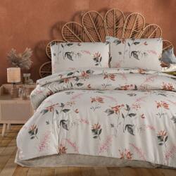 First Choice Lenjerie pat dublu bumbac ranforce Karen Maro cu flori Lenjerie de pat