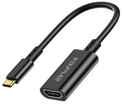 Awei átalakító CL-217T USB-C/HDMI 4k/30Hz fekete (CL-217T)
