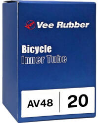 Vee Rubber 47/54-406 20x1, 75/2, 125 AV48 kerékpár tömlő