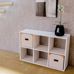 Babylike 2x3 polcos állvány - fehér