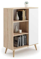  Fondi szekrény sonoma tölgy - fehér, skandináv