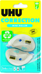 UHU 50710 Hibajavító Roller Mini 6mx5mm 2 Db/bliszter (i7650025000)