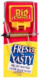 The Big Cheese fa egércsapda csalogató kapszulával