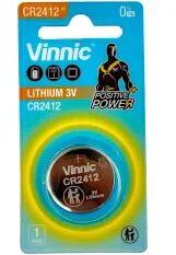 Vinnic CR2412 3V Lithium gombelem (Vinnic-CR2412) - vartaelembolt