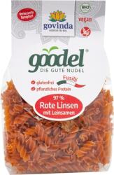 Govinda Goodel Fusilli - Vöröslencse lenmaggal, bio - 250 g