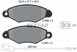 TEXTAR Fékbetét készlet TEXTAR 2198009 for RENAULT (2198009)