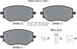 TEXTAR Fékbetét készlet TEXTAR 2618801 for MITSUBISHI, NISSAN, RENAULT (2618801)