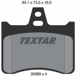 TEXTAR Fékbetét készlet TEXTAR 2038902 for CITROËN (2038902)