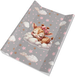  Puha vállas pelenkázó lap 50x80cm -Bébi Zsíráf