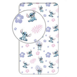 Disney Lilo és Stitch, A csillagkutya White gumis lepedő 90x200 cm (JFK033357) - ostore