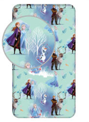  Disney Jégvarázs White Trees gumis lepedő 90x200 cm (JFK034903) - ostore