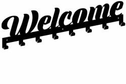 BH Fogas 2074 Welcome felirat fekete matt (BH-WS17-L36)