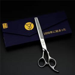  Fodrász ritkító olló 6.0 Japán Artisan 440-C Ergo