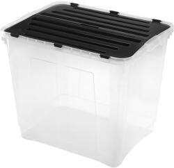 Heidrun Europlastic Heidrun Dragon Box átlátszó tároló 100L Classic színes tetővel (1651)