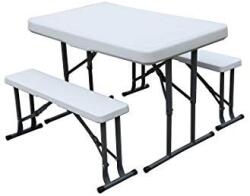  Sörpad garnitúra összecsukható HDPE 105 cm Változat: Kis összecsukható asztal és pad készlet