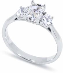 White & Black 1, 38 karátos cushion gyémánt eljegyzési gyűrű - Trilogy - GIA (AU14376)