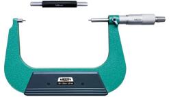 INSIZE Micrometru mecanic pentru caneluri INSIZE 100-125mm, varf 5x2mm, rezolutie 0, 01mm, tip A (3233-125A)