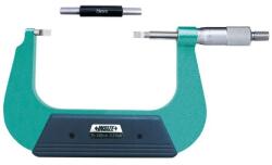 INSIZE Micrometru mecanic caneluri INSIZE 75-100mm, lama 6, 5x0, 75mm, rezolutie 0, 01mm, tip A (3232-100A)