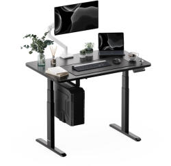 StableDesk Birou reglabil electric StableDesk Plus 2 (Model 2025), 2 motoare, Ridica 100 kg, Controler cu Butoane, Aplicatie Smart pentru Telefon, Ergonomic, 3 F (SD-113-NE-R-NE-120x75)