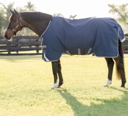 Horseware Ireland Rhino Turnout 100g Navy/Titanium, Gray & Classic Blue - 155 cm