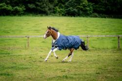 Horseware Ireland Amigo 1200D Wug Turnout 150g Navy/Titanium, Grey & Silver - 125 cm