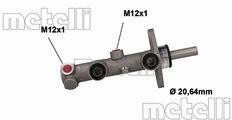 METELLI Hlavný brzdový válec METELLI 05-1123 (05-1123)