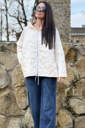 FashionLand GEACA SCURTA MATLASATA FLORI UNI GOOD BEJ DESCHIS TALIE UNICA Bej Deschis TALIE UNICA