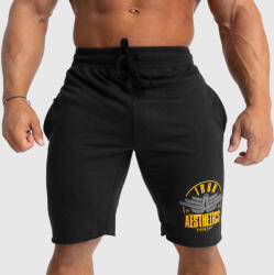 Iron Aesthetics Pantaloni scurți de trening pentru bărbați Iron Aesthetics Force, negrii: Neagră S (P1820A10914)