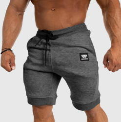 Iron Aesthetics Pantaloni scurți de trening pentru bărbați Iron Aesthetics Badge, gri închis: Gri S (P1876A11174)
