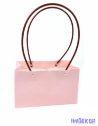  Virágtáska duplás - Rózsaszín