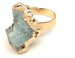 R. M. ékszer Harmonizáló nyers fluorit állítható gyűrű 15-20mm (019320)