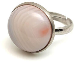 R. M. ékszer Stabilitás achát állítható gyűrű kerek 16mm (019354)