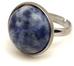 R. M. ékszer Gondolati szodalit spot állítható gyűrű kerek 16mm (019342)