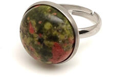 R. M. ékszer Érzelmi unakit állítható gyűrű kerek 16mm (019350)