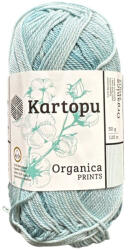  Kartopu Organica Print 100% színátmenetes pamut fonal H2195 - Kék