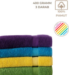 Kartaltex Frottír törölköző csomag - 3db - több méret - szálloda minőség