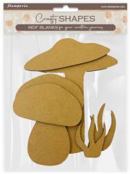Stamperia MDF figurák: Hidden Grove mushrooms