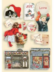 Stamperia Színes falap A5 - Romantika Karácsony