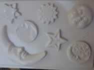 Penta collection Gipszkiöntő forma, normál - Égitestek