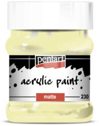 Pentart Matt akrilfesték 230 ml vaj