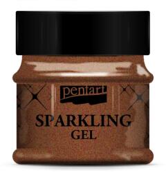 Pentart Csillogó gél 50 ml barna arany