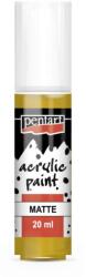Pentart Matt akrilfesték 20 ml okker