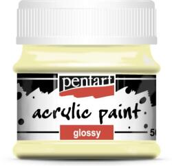 Pentart Fényes akrilfesték 50 ml vajszín