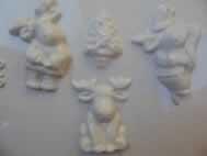 Penta collection Gipszkiöntő forma, normál - Rénszarvasok