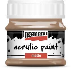 Pentart Matt akrilfesték 50 ml Mars barna