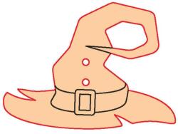 Penta collection Fafigura gomb 29 - boszikalap 10 db/csomag